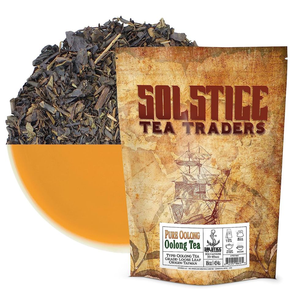 Solstice Tea Traders Pure Oolong Loose Leaf Tea